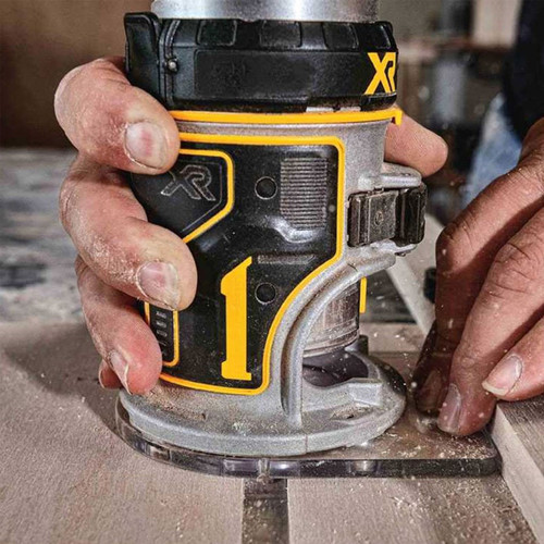 Dewalt DCW604NT 18V XR Brushless 1/4in Twin Base Router Trimmer Body Only Dewalt DCW604NT 18V XR Brushless 1/4in Twin Base Router Trimmer Body Only