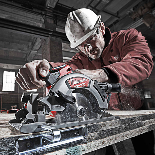 Milwaukee M18CCS55-0 18V Brushless 165mm Circular Saw with 2 x 5.0Ah Batteries & Charger Milwaukee M18CCS55-0 18V Brushless 165mm Circular Saw with 2 x 5.0Ah Batteries & Charger