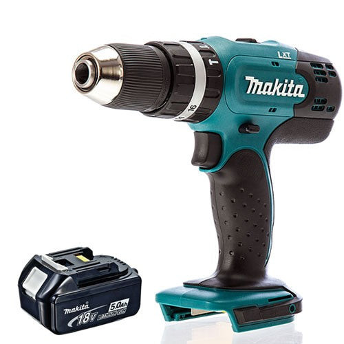 Makita DHP453Z 18v 13mm 2 Speed Combi Drill With 1 x 5.0Ah Battery - MonkeyTools