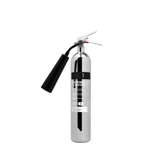 Contempo 2kg CO2 Extinguisher - Polished Alloy