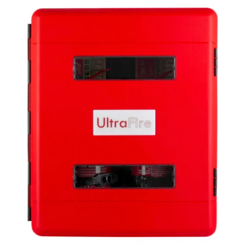 UltraFire Weatherproof Double Fire Extinguisher Cabinet