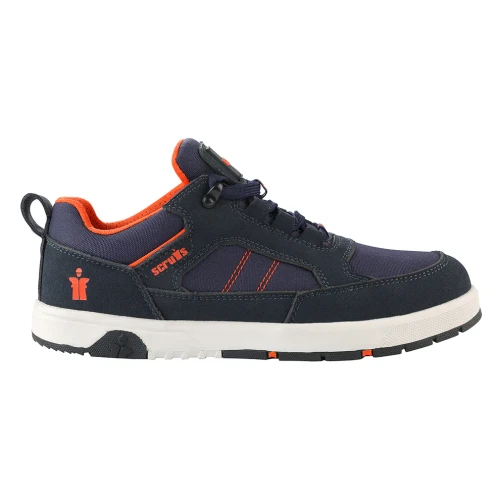 Scruffs Telford Safety Trainers - Black/Navy