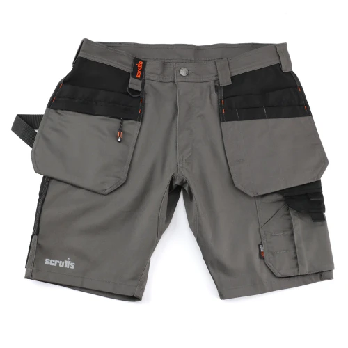 Scruffs Worker Plus Holster Shorts - Graphite