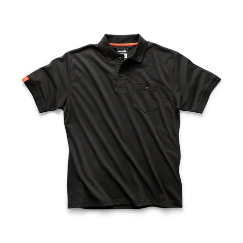 Scruffs Worker Polo - 2nd Gen - Black