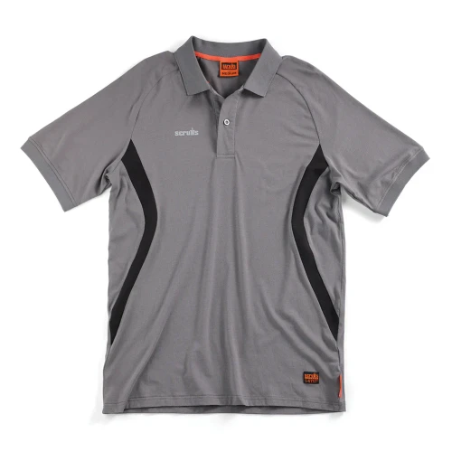 Scruffs Tech Polo - Graphite