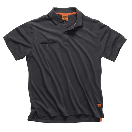 Scruffs Worker Polo (Old Style) - Graphite