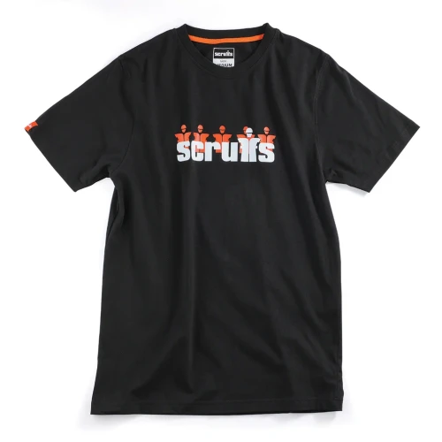 Scruffs Graphic Tee - Black