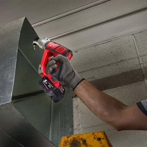 Milwaukee M18BMS12-0 18V 1.2mm Metal Shear with 1 x 5.0Ah Battery & Charger - MonkeyTools