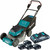 Makita DLM530PT4 36V LXT Brushless 530mm Lawn Mower With 4 x 5.0Ah Batteries & Charger - MonkeyTools