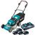 Makita DLM460PT4 36V LXT Brushless 460mm Lawn Mower With 4 x 5.0Ah Batteries & Charger - MonkeyTools