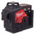 Milwaukee M123PL-401C 12V Green 360° 3 Plane Laser with 1 x 4.0Ah Battery, Charger & Case - MonkeyTools