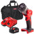 Milwaukee M18TLED-0 M18 18V LED Work Light Torch with 1 x 5.0Ah Battery Charger & Bag - MonkeyTools