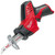 Milwaukee M12C12HZ-0 12V Hackzall Reciprocating Saw with 1 x 2.0Ah Battery & Charger - MonkeyTools