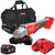 Milwaukee M18BLSAG125XPD-0 18V 125mm Brushless Angle Grinder with 1 x 5.0Ah Battery Charger & Bag - MonkeyTools