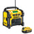 Dewalt DCR020 240V Compact DAB Radio with 1 x 4.0Ah Battery - MonkeyTools