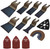 Excel Oscillating Multi Cutter Blade 39 Piece Accessories Set for Makita DeWalt - MonkeyTools