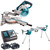 Makita DLS713NZ 18V 190mm Slide Compound Mitre Saw With 2 x 5.0Ah Batteries, Charger & Mitre Saw Stand - MonkeyTools