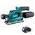 Makita DBO380Z 18V LXT Brushless Finishing Sander with 1 x 5.0Ah Battery - MonkeyTools