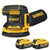 Dewalt DCW210N 18V Brushless 125mm Orbital Sander with 2 x 4.0Ah Batteries - MonkeyTools