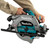 Makita HS009GT201 40V XGT Brushless 235mm Circular Saw with 2 x 5.0Ah Battery & Charger - MonkeyTools