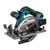 Makita HS012GZ 40V Brushless 165mm Circular Saw With 1 x 2.5Ah Battery Charger & Bag - MonkeyTools