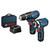 Bosch GSB 12V-15 + GDR 12V-105 12V Twin Pack with 2 x 2.0Ah Li-ion Batteries and Charger BSH6019A6979 - MonkeyTools