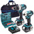 Makita 18V Brushless Twin Pack Combi Drill & Impact Driver With 2 x 4.0Ah Battery & 100 Piece Drill Set MTKIT-16184 - MonkeyTools