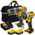 Dewalt 18V Brushless Twin Pack Impact Driver + Combi Drill with 2 x 5.0Ah Battery MTKIT-16179 - MonkeyTools