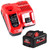 Milwaukee M18 HB5.5 18V 5.5Ah RedLithium-Ion High Output Battery with Fast Charger - MonkeyTools
