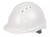 JSP EVO2 MID PEAK SLIP-RATCHET VENTED SAFETY HELMET WHITE - MonkeyTools