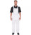 BIB & BRACE WHITE MEDIUM 37" W 31" L - MonkeyTools