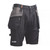 SCRUFFS WORKER PLUS MULTI-POCKET HOLSTER WORK SHORTS BLACK 38" W - MonkeyTools