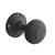 DESIGNER LEVERS BEEHIVE DOOR KNOB PAIR MATT BLACK 60MM - MonkeyTools DESIGNER LEVERS BEEHIVE DOOR KNOB PAIR MATT BLACK 60MM - MonkeyTools