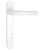 MILA PROLINEA TYPE A LEVER DOOR HANDLES PAIR WHITE - MonkeyTools MILA PROLINEA TYPE A LEVER DOOR HANDLES PAIR WHITE - MonkeyTools