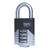 SQUIRE WEATHERPROOF COMBINATION PADLOCK BLUE 50MM - MonkeyTools
