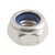 EASYFIX A2 STAINLESS STEEL NYLON LOCK NUTS M5 100 PACK - MonkeyTools