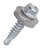EASYDRIVE FLANGE SELF-DRILLING STITCHING SCREWS WITH WASHERS 6.3MM X 25MM 100 PACK - MonkeyTools
