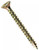 TURBOGOLD PZ DOUBLE-COUNTERSUNK MULTIPURPOSE SCREWS 5MM X 100MM 1000 PACK - MonkeyTools