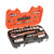 Bahco XMS2238SS 34 Piece 3/8in Drive Socket Set High Performance Alloy Steel with Dynamic Drive Oil & Temperature Resistant Case - MonkeyTools