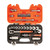 Bahco XMS2238SS 34 Piece 3/8in Drive Socket Set High Performance Alloy Steel with Dynamic Drive Oil & Temperature Resistant Case - MonkeyTools