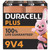 DURACELL PLUS 9V ALKALINE BATTERIES 4 PACK - MonkeyTools
