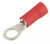 INSULATED RED 4MM RING CRIMP 100 PACK - MonkeyTools INSULATED RED 4MM RING CRIMP 100 PACK - MonkeyTools