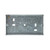 APPLEBY 2-GANG GALVANISED STEEL KNOCKOUT BOX 25MM - MonkeyTools