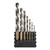 DEWALT DT70829-QZ BLACK & GOLD HSS-G METAL DRILLING TOUGHCASE BIT BAR SET X7 PCS - MonkeyTools DEWALT DT70829-QZ BLACK & GOLD HSS-G METAL DRILLING TOUGHCASE BIT BAR SET X7 PCS - MonkeyTools