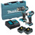 MAKITA DLX2414ST 18V BRUSHLESS TWIN KIT DHP487 COMBI + DTD157 IMPACT DRIVER INC 2X 5.0AH BATTS - MonkeyTools