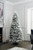 6ft Pre Lit Pre Decorated Pop Up Snowy Christmas Tree - MonkeyTools