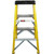 Excel Electricians Fibreglass Step Ladder 3 Tread 0.76m Heavy Duty - MonkeyTools Excel Electricians Fibreglass Step Ladder 3 Tread 0.76m Heavy Duty - MonkeyTools