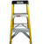 Excel Electricians Fibreglass Step Ladder 3 Tread 0.76m Heavy Duty - MonkeyTools Excel Electricians Fibreglass Step Ladder 3 Tread 0.76m Heavy Duty - MonkeyTools