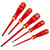 Bahco B220.015 VDE Insulated Screwdriver 5 Piece Set Slotted/Pozidriv 1000V BAHCOFIT - MonkeyTools Bahco B220.015 VDE Insulated Screwdriver 5 Piece Set Slotted/Pozidriv 1000V BAHCOFIT - MonkeyTools