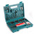 Makita 100 Piece Drill Bit Holesaw Masonry HSS Drill Socket Flat Bit Set + Case - MonkeyTools